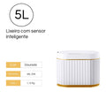 Lixeira Inteligente com Sensor Automático - Numa Decor