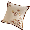 Capa de almofada nórdica vintage marrom 45x45 cm - Numa Decor