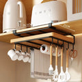 Organizador Suspenso — Ganchos, Toalhas e Tampas de Panela - Numa Decor