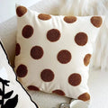 Capa de almofada nórdica vintage marrom 45x45 cm - Numa Decor