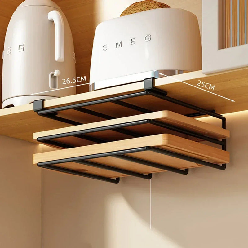 Organizador Suspenso — Ganchos, Toalhas e Tampas de Panela - Numa Decor