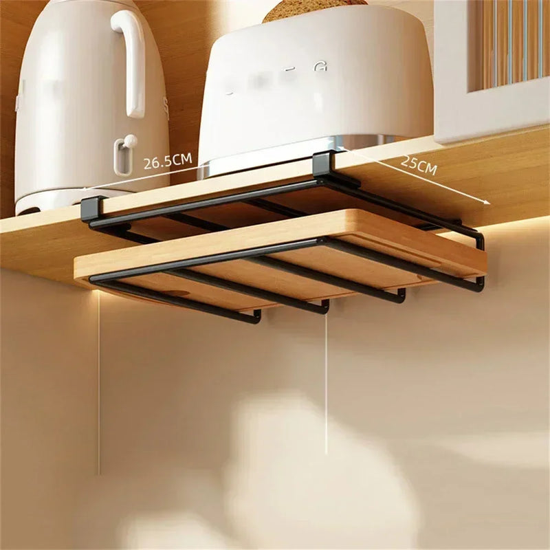 Organizador Suspenso — Ganchos, Toalhas e Tampas de Panela - Numa Decor